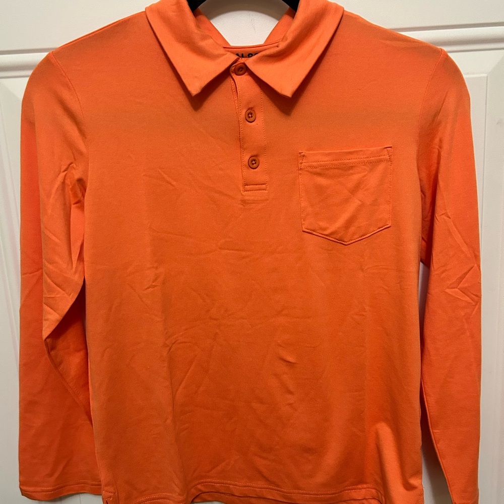 Orange Kids Polo Shirt